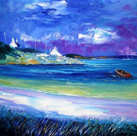 An Evening Gloaming Ardminish Isle of Gigha 
24x24
SOLD